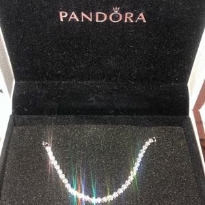 Pandora Sparking Strand Bracelet, Clear CZ